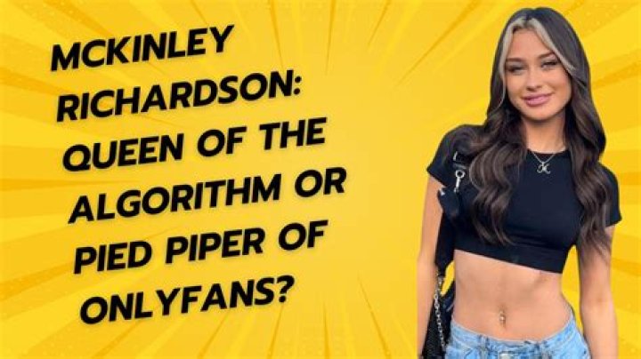 Mckinley Richardson Leaked Of Full Content Revealed