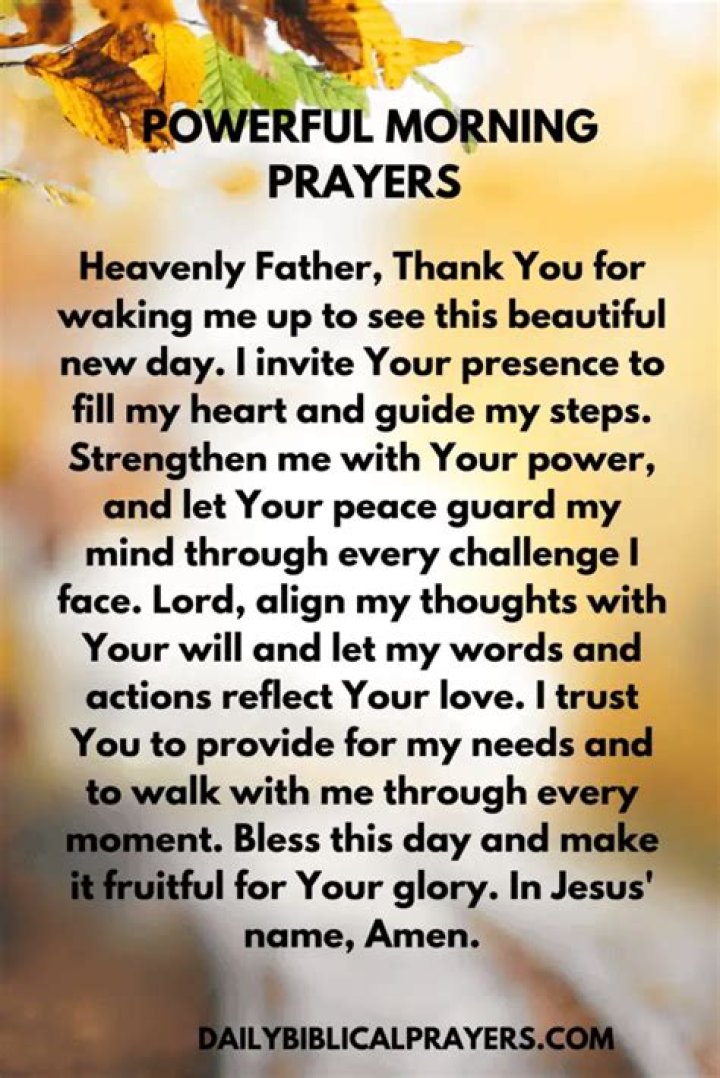 The Ultimate Guide To Short And Powerful Morning Prayers